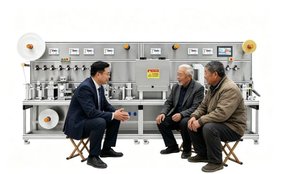 After sales process of disposable ECG electrode production line
