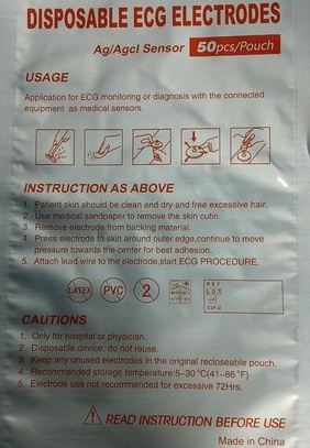 ECG Electrode Chinese Factory - Your Trusted Online Shop For Disposable ECG Electrodes