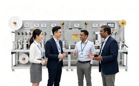 Embedded development of disposable ECG electrode production line