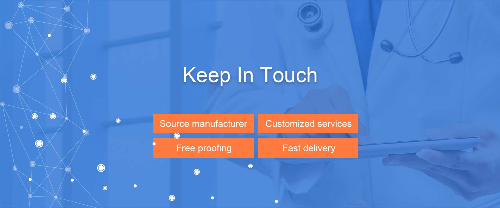 Keep In Touch Banner